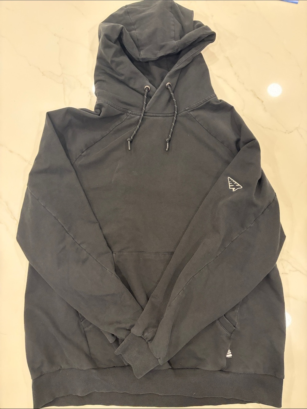 Paper Plane Men's Black Sweatshirt Hoodie
